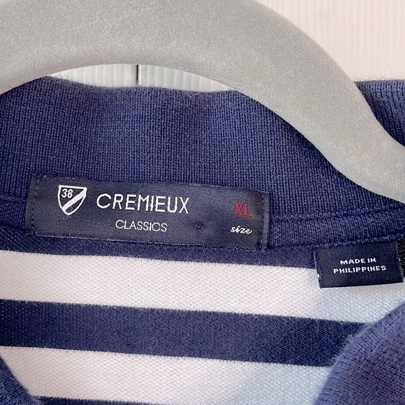 Cremieux Classics Striped Short Sleeve Polo Shirt - Picture 4 of 11